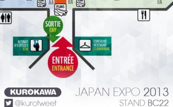 Road to Japan Expo (J-2) - Kurokawa conserve son titre de roi des goodies !