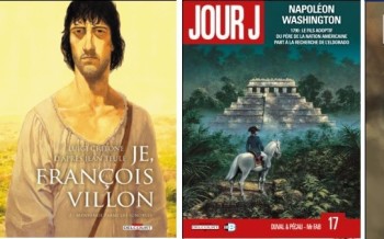 Delcourt : Jour J T17, Je François Villon T2, Métropolis T2