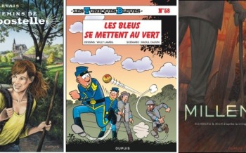 Dupuis : Millénium T4, Tuniques bleues T58 et Les chemins de Compostelle