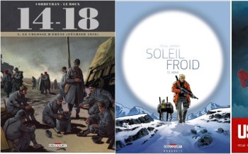 Delcourt : Soleil froid T1, 14-18 T5, USA über alles T3