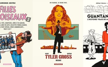 Dargaud : Pepe Carvalho T1, Filles des oiseaux T2, Tyler Cross T3, Guantanamo kid
