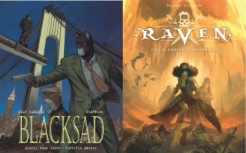 Dargaud : Blacksad T6, Raven T2