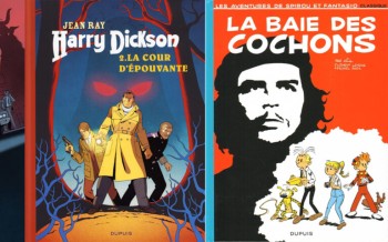 Dupuis : American parano T1, Harry Dickson T2, Spirou et Fantasio classique 