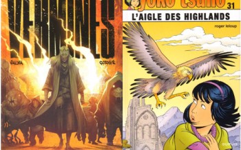 Dupuis : Cinq Avril T3, Les Coeurs de ferraille T3, Yoko Tsuno T31, Vermines T2