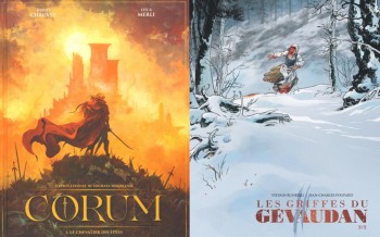 Glénat : Corum T1, Les griffes du Gévaudan T2