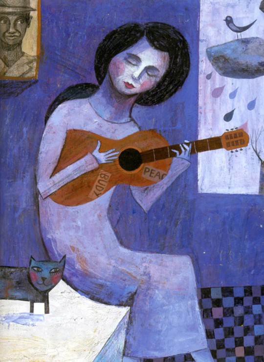 Ma grand-mère chante le blues... tout en couleurs