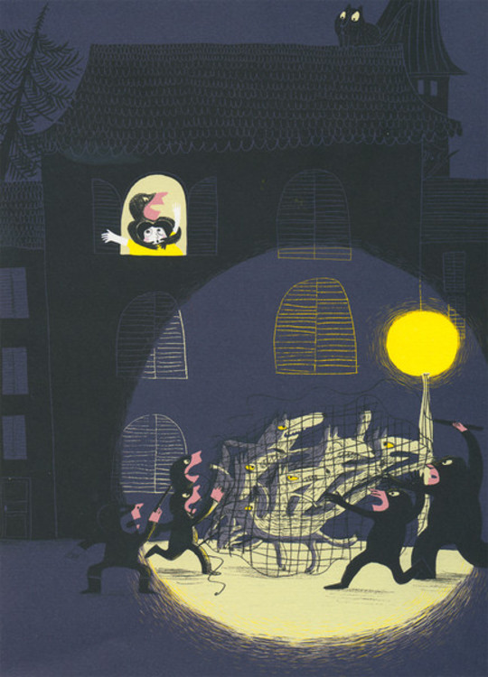 Rosa-Lune et les loups