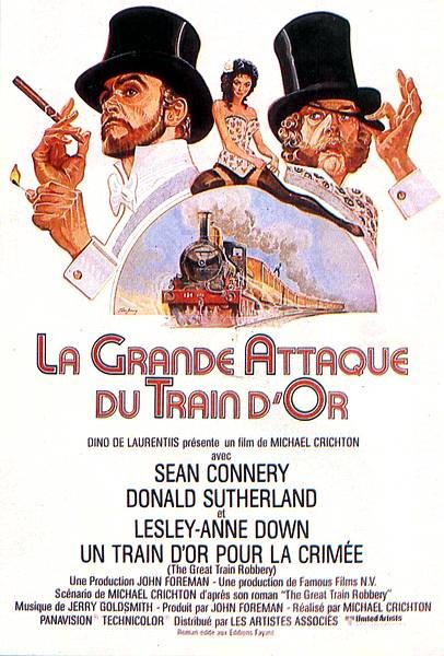 Michael Crichton dans La Grande attaque du train d'or