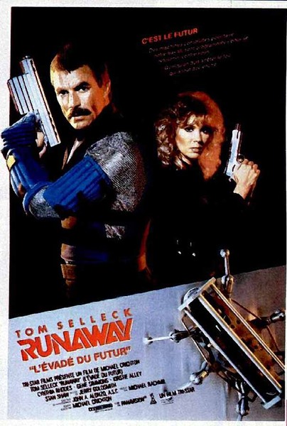 Michael Crichton dans Runaway : l'évadé du futur