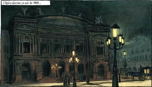 Gallimard dans Le Fantôme de l'opéra - Deuxième partie