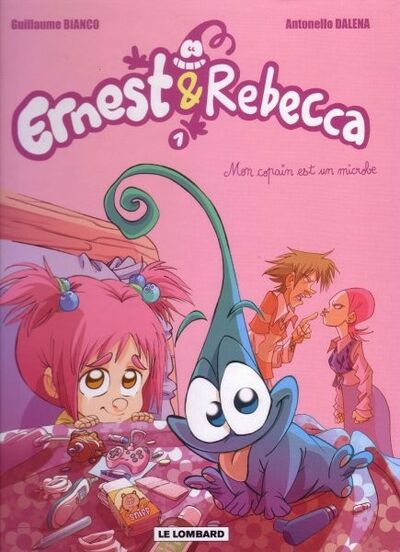  Le Lombard dans Ernest & Rebecca - Tome 1 - Mon copain est un microbe