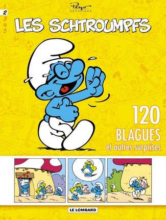  Le Lombard dans 120 blagues de Schtroumpfs - Tome 2