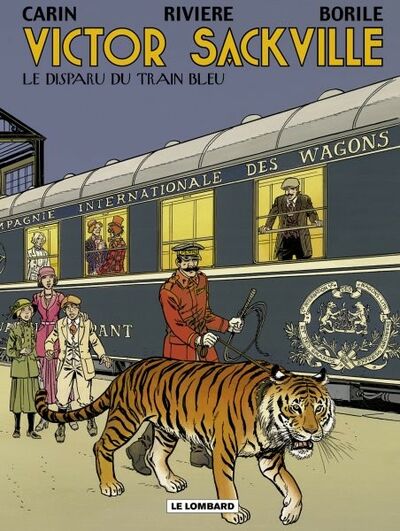  Le Lombard dans Victor Sackville - Tome 21 - Le disparu du train bleu