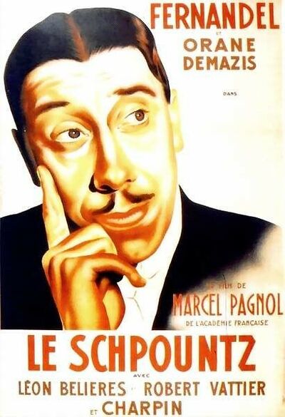 Marcel Pagnol dans Le Schpountz - 1938