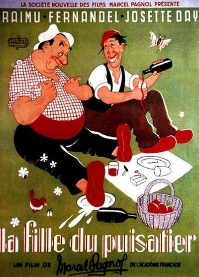 Marcel Pagnol dans La Fille du puisatier