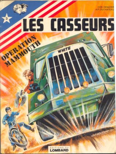  Le Lombard dans Les Casseurs - Tome 3 - Opération Mammouth