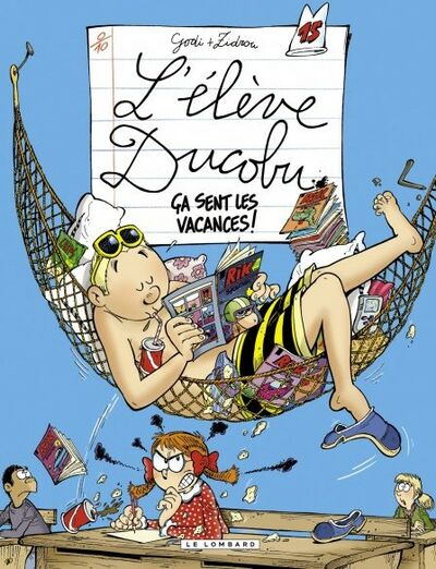  Le Lombard dans L'Elève Ducobu - Tome 15 - Ça sent les vacances !