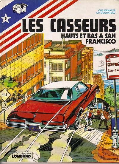  Le Lombard dans Les Casseurs - Tome 6 - Hauts et bas à San Francisco