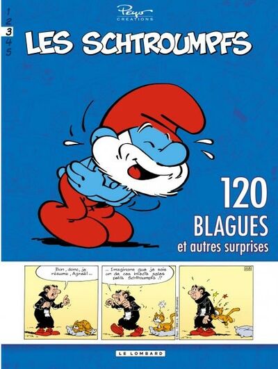  Le Lombard dans 120 blagues de Schtroumpfs - Tome 3