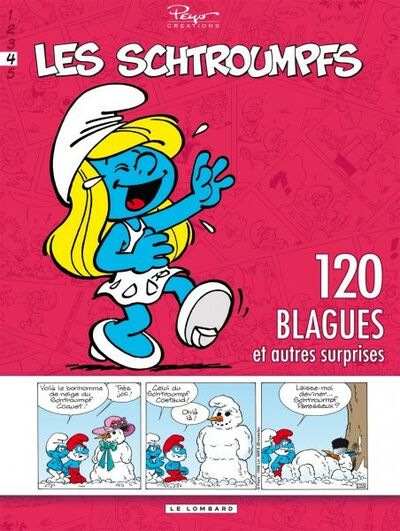  Le Lombard dans 120 blagues de Schtroumpfs - Tome 4