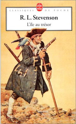 Robert Louis Stevenson dans L'Île au trésor