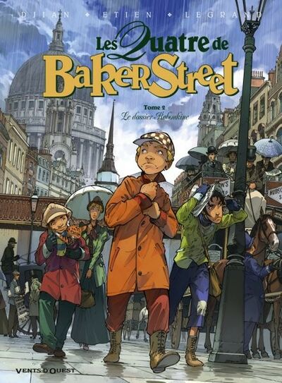 Vents d'Ouest dans Les Quatre de Baker Street - Tome 2 - Le dossier Raboukine