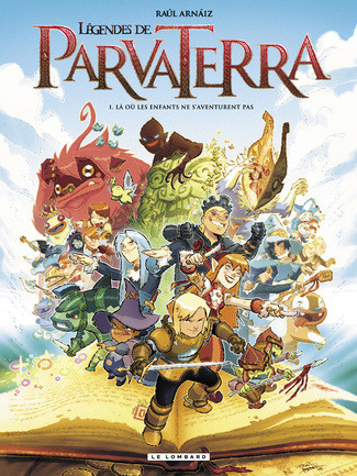  Le Lombard dans Les Légendes de Parva Terra - Tome 1 - La où les enfants ne s'aventurent pas