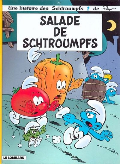  Le Lombard dans Les Schtroumpfs - Tome 24 - Salade de Schtroumpfs