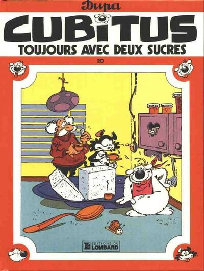  Le Lombard dans Cubitus - Tome 20 - Toujours avec deux sucres
