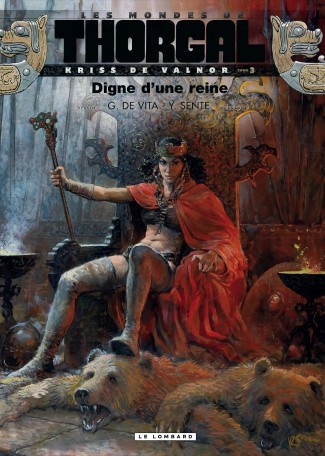  Le Lombard dans Les Mondes de Thorgal, Kriss de Valnor - Tome 3 - Digne d'une reine 
