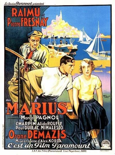 Marcel Pagnol dans Marius
