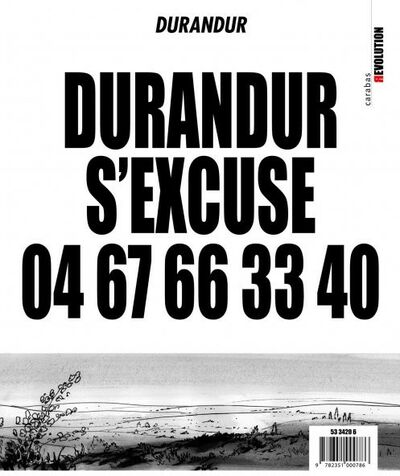  Carabas dans Durandur s'excuse